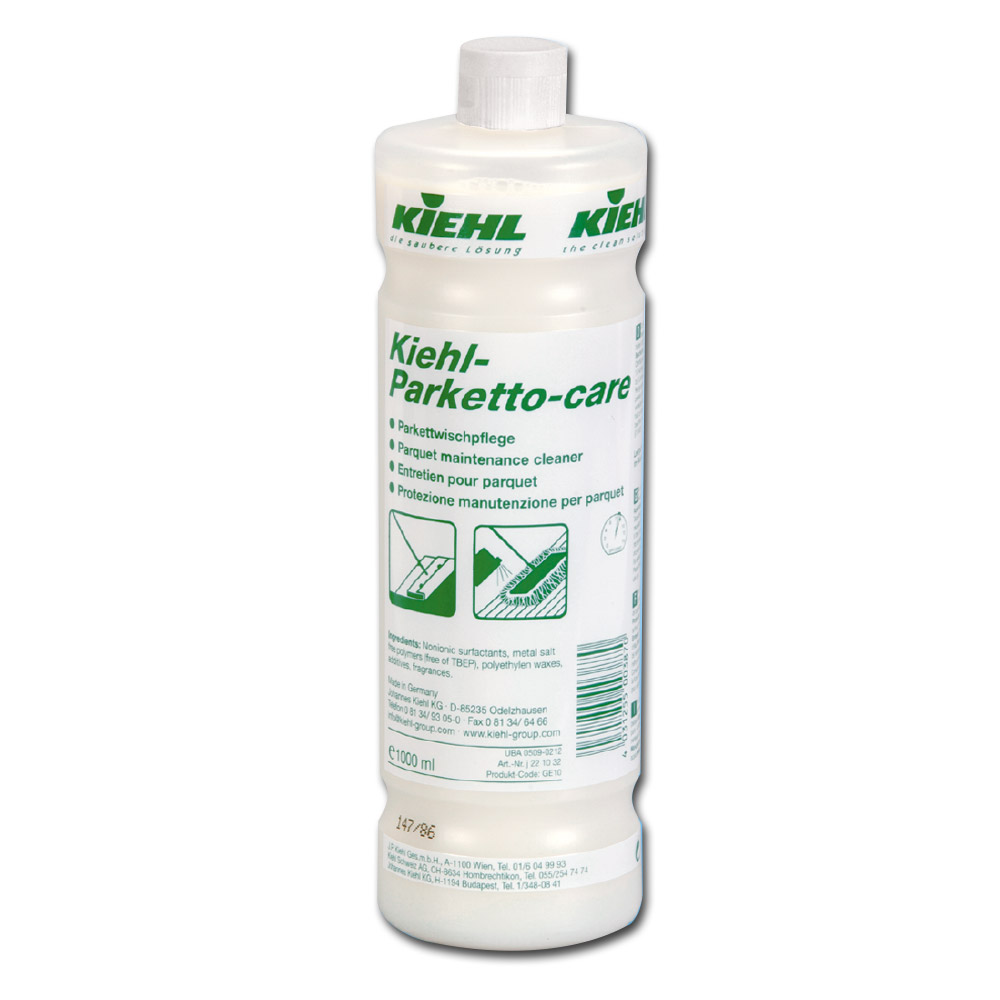 PARKETTO CARE Automat -detergent pt intretinerea parchetului/lemnului  1L. Kiehl